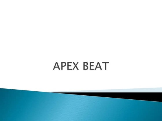 Apex beat