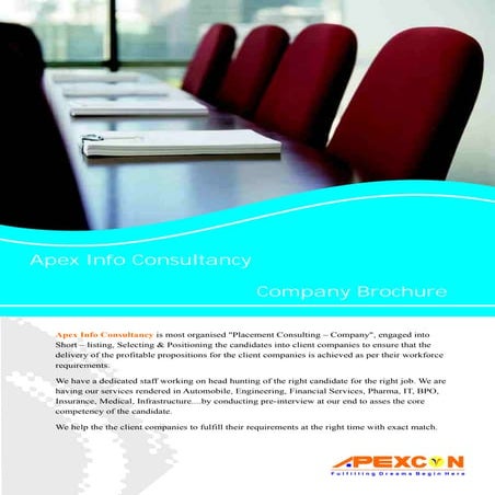 Apexcon Brochure