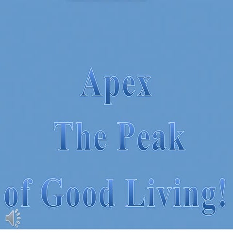 Apex the peak of good living