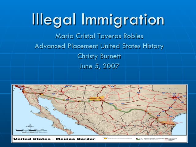 Research papers on illegal immagration