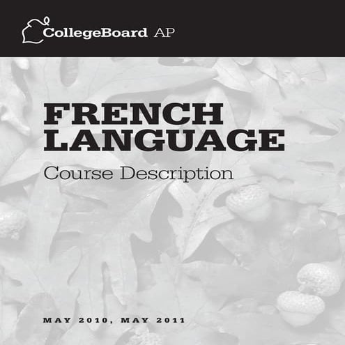 Ap French Description
