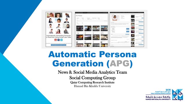 Tips for Scale Development: Evaluating Automatic Personas