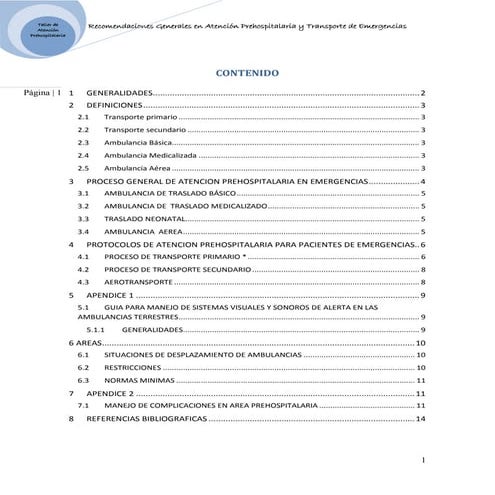 Atenciòn prehospitalaria