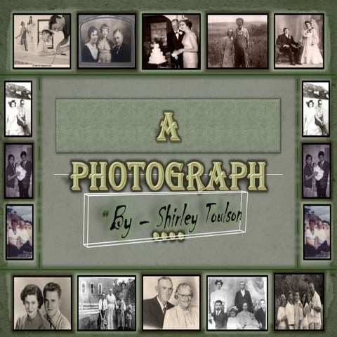 A photograph by Shirley toulson