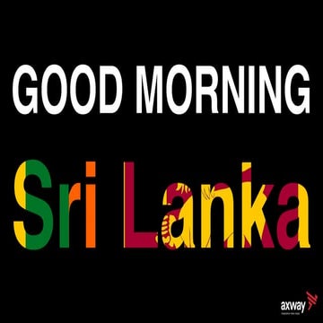 Keynote API Asia Colombo - Oct. 2nd 2019