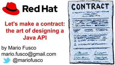 Let's make a contract: the art of designing a Java API