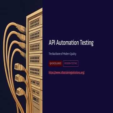 REST & SOAP API Testing with CI/CD Automation | PDF