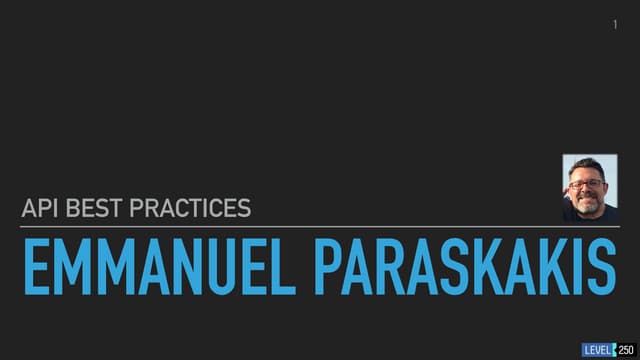 API Best Practices