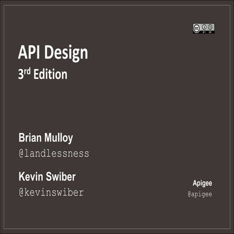 API Design - 3rd Edition | PPT