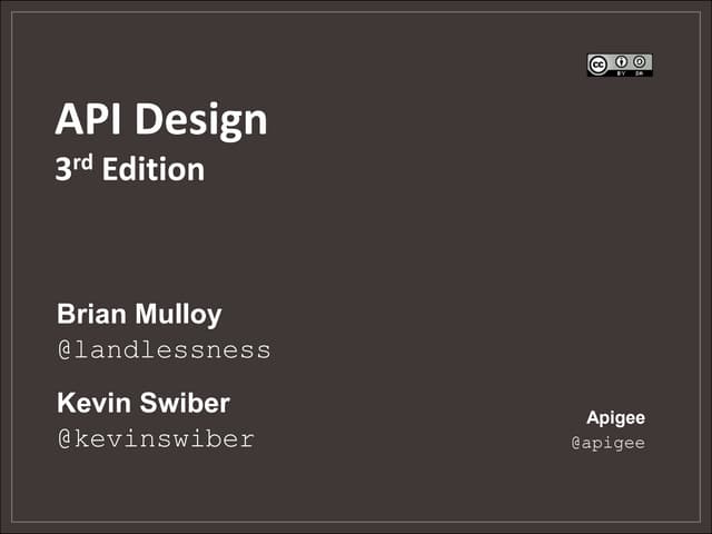 API Design - 3rd Edition