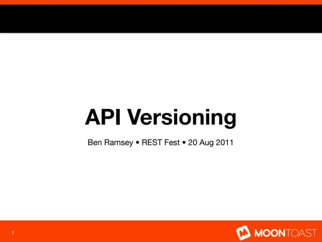 Api Versioning