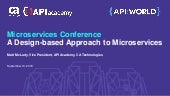 Design-Based Microservices AKA Planes, Trains & Automobiles