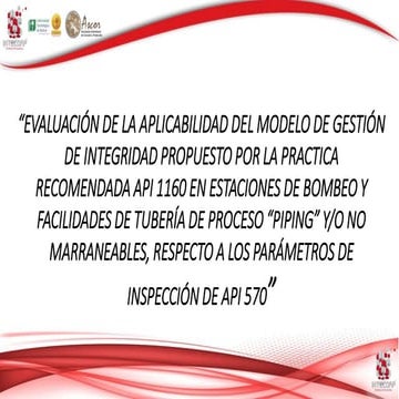 Api 1160 api 570 presentacion