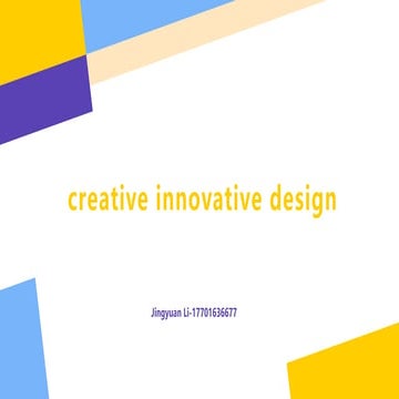 APIA2018 - Jingyuan Li - Creative Innovation Design