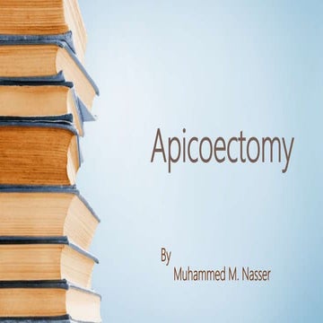 Apicoectomy | PPTX