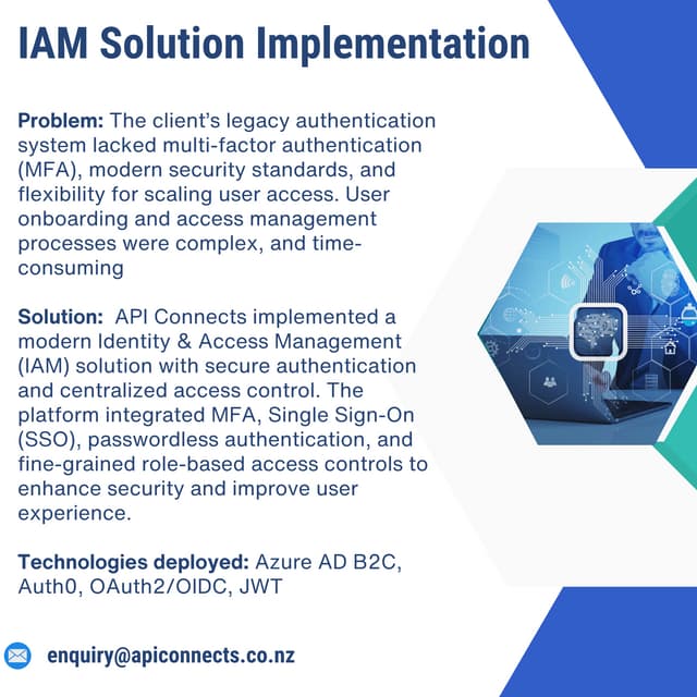 IAM Solution Implementation Api Connects | PDF