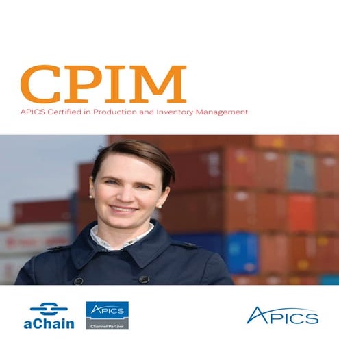 APICS CPIM _ Brochure