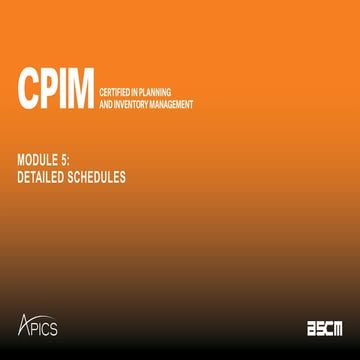 Supply chain from APICS's materials fro learning