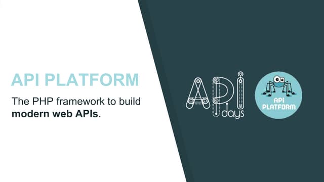 Creating hypermedia APIs in a few minutes using the API Platform framework