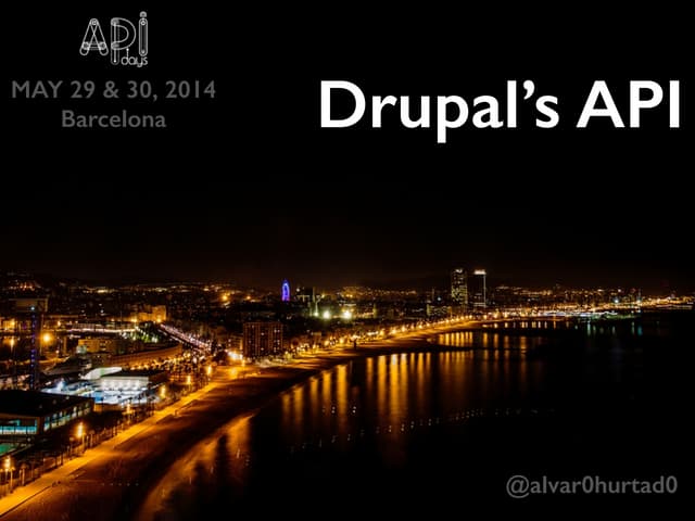 Build a Restfull app using drupal