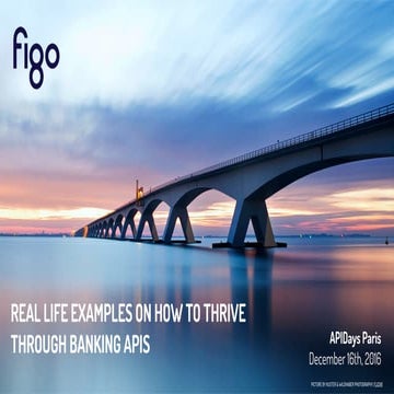 figo at API Days 2016 in Paris