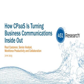 CPaaS Is Turning Business Communications Inside Out