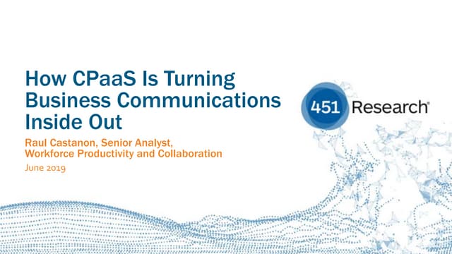 CPaaS Is Turning Business Communications Inside Out