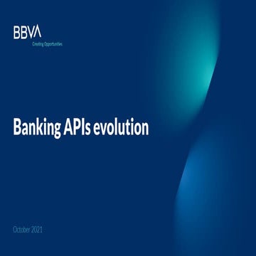 apidays LIVE London 2021 - Banking APIs Evolution by Hector Arias, BBVA