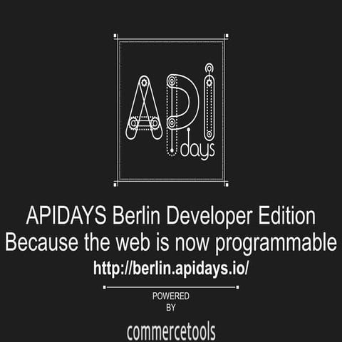 APIDays Berlin Edition 2014
