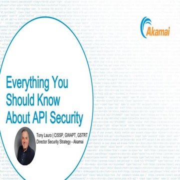 INTERFACE by apidays 2023 - Everything you need to know about API security, T...