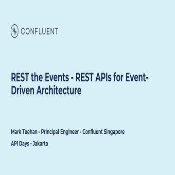 apidays LIVE Jakarta - REST the events: REST APIs for Event-Driven Architectu...