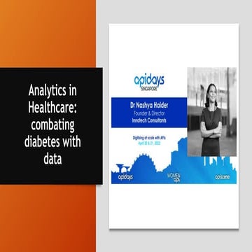 apidays LIVE Singapore 2022_Analytics in Healthcare.pptx