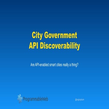 Open City, Smart City - Greet Brosens | PDF