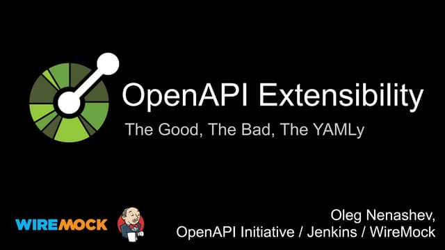 Apidays Paris 2023 - OpenAPI Extensibility - The Good, The Bad and The Ugly, ...