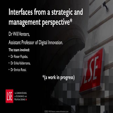 apidays LIVE London 2021 - Interfaces from a strategic and management perspec...