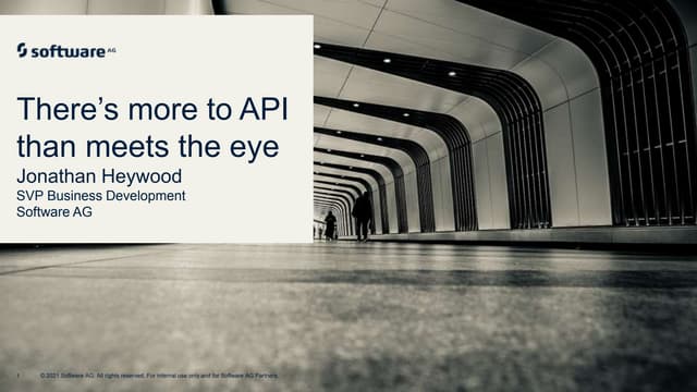 apidays LIVE Singapore - There’s more to API than meets the eye by Jonathan H...