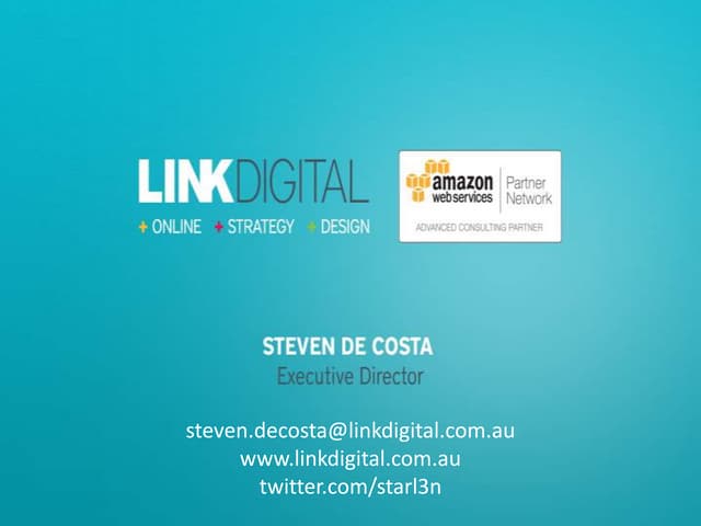 Economics of Open Data, presented at APIDays Sydney, 11 Feb 2015 