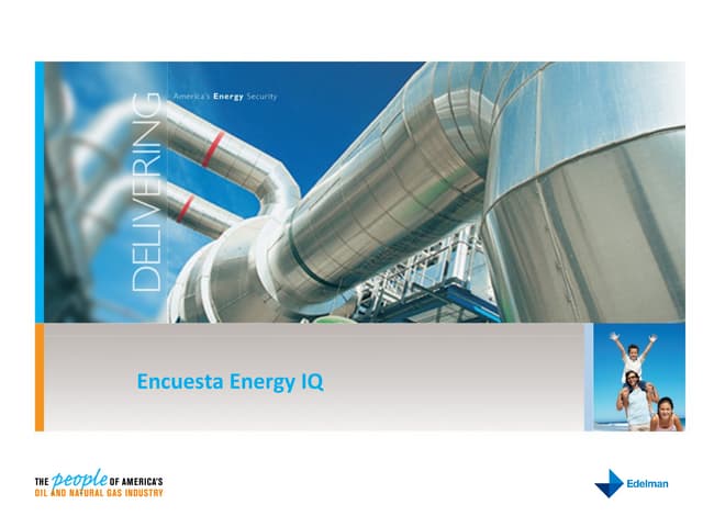 Encuesta Energy IQ de 2008