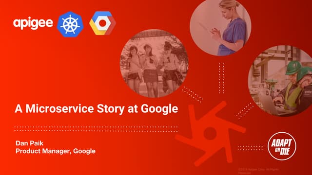 Adapt or Die: A Microservices Story at Google
