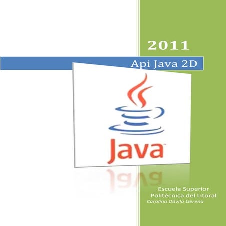 Api  java 2D