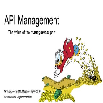 API Management - The Value of the Management Part