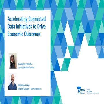 apidays LIVE Australia 2021 - Accelerating Connected Data Initiatives to Driv...