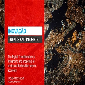 Inovação - Trends and Insights