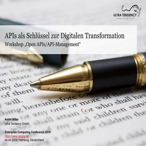 APIs als Schlüssel zur Digitalen Transformation
