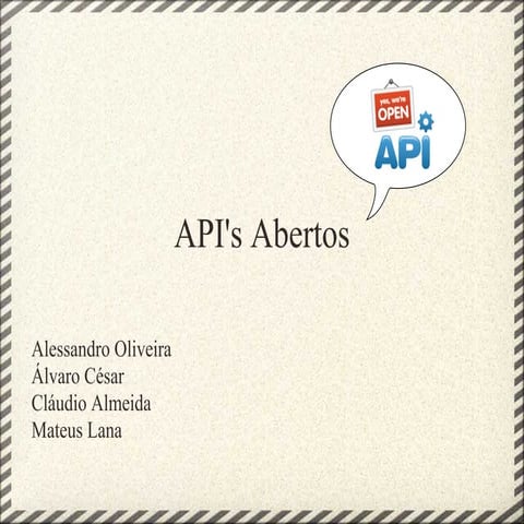 Apis Abertos