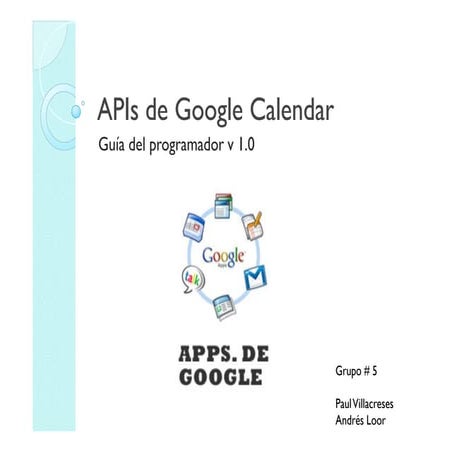 Api De Google Calendar