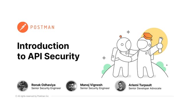 Space Camp :: Introduction to API Security