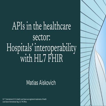 apidays Helsinki & North 2025 - APIs in the healthcare sector: hospitals inte...