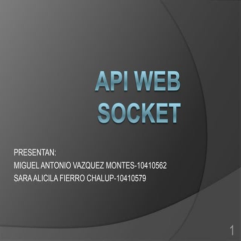 Api web socket