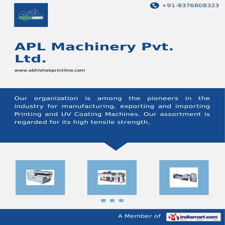 Apl machinery-pvt-ltd